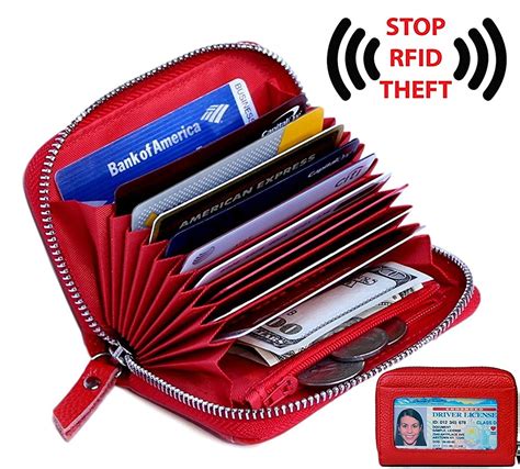 Rfid Zipper Card Holder 